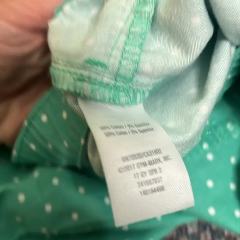 Gymboree Mint Green Polka Dot Jegging 12